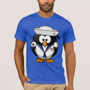 Zeemanpinguïn met gay beer Pride-motieven - T-shir T-shirt