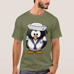 Zeemanpinguïn met gay beer trots motieven - T-shir T-shirt