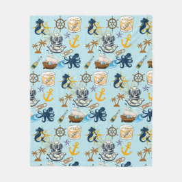 Zeemans Afscheid Fleece Deken