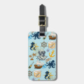 Zeemans Avond Bagagelabel (Voorkant verticaal)