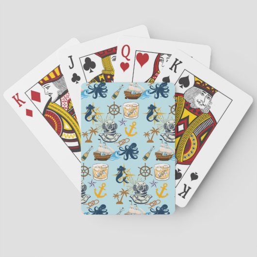 Zeemans Avond Pokerkaarten (Achterkant)