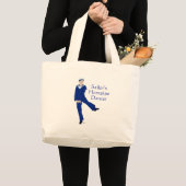 Zeeman's Horlepijp Danser Grote Tote Bag (Voorkant (product))