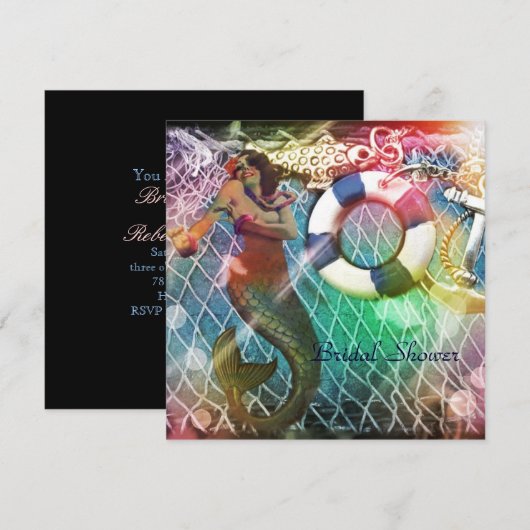 zeemansstrand vrijgezellenfeest kaart (Voorkant / Achterkant)