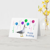 Zeemballons - Birthday-kaart Kaart (Gele Bloem)