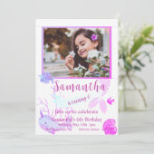 Zeemeerdag, onder het Zee, 6e verjaardag Kaart (Staand voorkant)