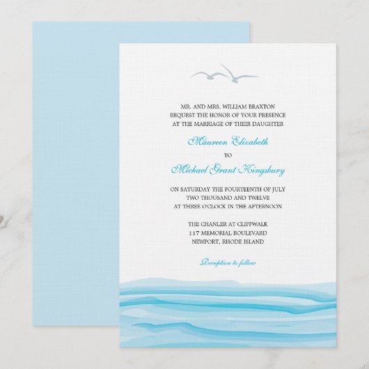 Zeemeerders en buitenechtelijke uitvindingen kaart (Voorkant / Achterkant)