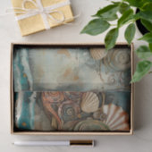 ZEEMEERJUFFROUW DECOUPAGE VELZIJDPAPIER TISSUEPAPIER (Geschenk)
