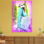 zeemeerlijker doek met dagdromen canvas afdruk (Insitu (Woonkamer))