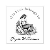 Zeemeerman Boekliefhebber Cadeau 'Uit de bibliothe Zelfinktende Stempel (Design)