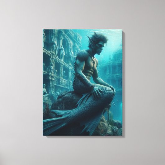 Zeemeerman Canvas Afdruk (Voorkant)