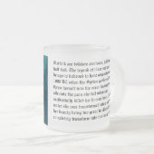 Zeemeerman Matglas Koffiemok (Voorkant rechts)
