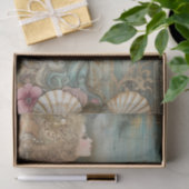 ZEEMEERMEISJE DECOUPAGE VLOEIPAPIER TISSUEPAPIER (Geschenk)