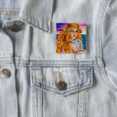 zeemeermin 13 Button (In situ)