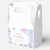 Zeemeermin 1e verjaardag meisje feest bedankdoosjes (Geopend)