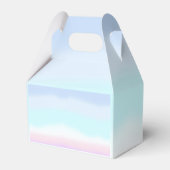 Zeemeermin 1e verjaardag meisje feest bedankdoosjes (Achterkant)