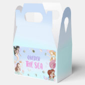 Zeemeermin 1e verjaardag meisje feest bedankdoosjes (Geopend)