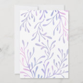 Zeemeermin 1e verjaardag onder het Zee Foto Kaart (Achterkant)