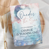 Zeemeermin 1e Verjaardag Oneder het Zee 1e Verjaar Kaart