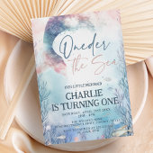 Zeemeermin 1e Verjaardag Oneder het Zee 1e Verjaar Kaart