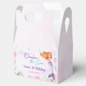 Zeemeermin 1e Verjaardag Oneder Het Zee Feest Bedankdoosjes (Geopend)