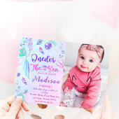 Zeemeermin 1e Verjaardag ONEder Het Zee Feest Invi Kaart