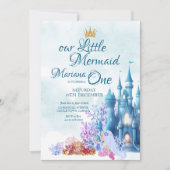 Zeemeermin 1e verjaardag ONEder het Zee Kaart (Voorkant)
