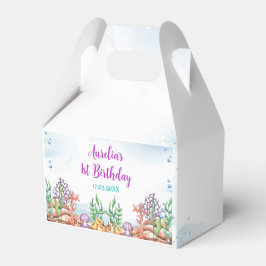 Zeemeermin 1e Verjaardagsfeestje Oneder Het Zee Bedankdoosjes