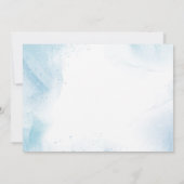 Zeemeermin 1e Verjaardagsfeestje Oneder Het Zee Fo Bedankkaart (Achterkant)