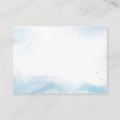 Zeemeermin 1e Verjaardagsfeestje Oneder Het Zee Informatiekaartje (Achterkant)