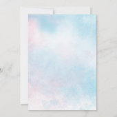 Zeemeermin 2e foto Verjaardags Meisje Onder het Ze Kaart (Achterkant)