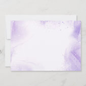 Zeemeermin 2e Verjaardag Splish Party Foto Kaart (Achterkant)