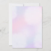 Zeemeermin 2e Verjaardag Twee Het Zee Feest Kaart (Achterkant)