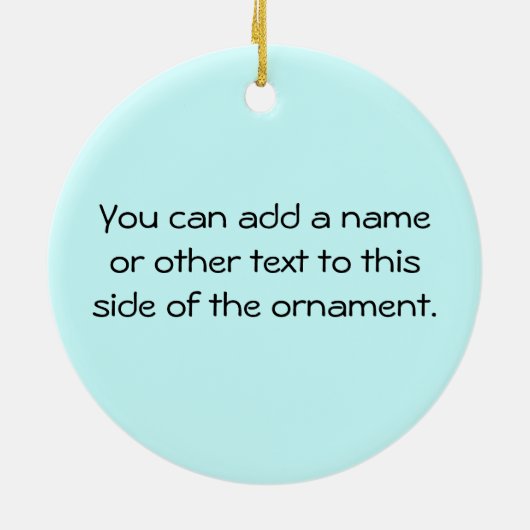 Zeemeermin 3e Verjaardag T shirten en geschenken Keramisch Ornament (Achterkant)