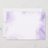 Zeemeermin 4e Verjaardag Onze Kleine Zeemeermin Fo Kaart (Achterkant)