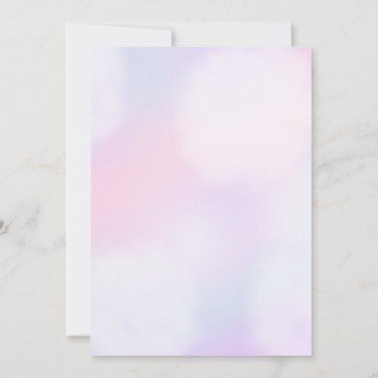 Zeemeermin 4e verjaardag Onze kleine zeemeermin pa Kaart (Achterkant)