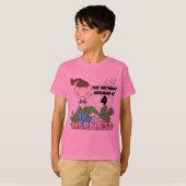 Zeemeermin 4e verjaardag T-shirts en geschenken (Voorkant volledig)