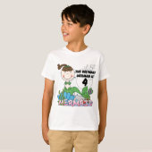 Zeemeermin 4e verjaardag T-shirts en geschenken (Voorkant volledig)