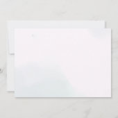 Zeemeermin 5e verjaardag duik naar vijf feestfoto kaart (Achterkant)