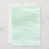 Zeemeermin 5e verjaardag uitnodiging (Achterkant)