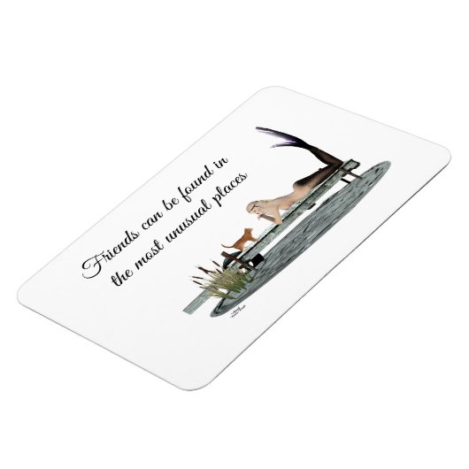 Zeemeermin aan boord Flexibel Magnet Magneet (Linkerzijde)