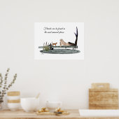 Zeemeermin aan boord van Poster (Keuken)