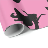 Zeemeermin aan boord zwarte/witte Thunder_Cove  Cadeaupapier (Rol Hoek)