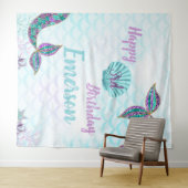 Zeemeermin, Achtergrond, Verjaardagsachtergrond, s Wandkleed (In Situ (horizontaal))
