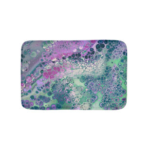 Zeemeermin Acrylzuur, kleurrijk Abstract Badmat