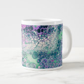 Zeemeermin Acrylzuur, kleurrijk Abstract Grote Koffiekop (Voorkant rechts)