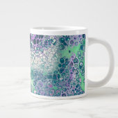 Zeemeermin Acrylzuur, kleurrijk Abstract Grote Koffiekop (Rechts)