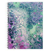 Zeemeermin Acrylzuur, kleurrijk Abstract Notitieboek (Voorkant)