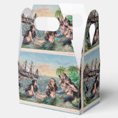 Zeemeermin Antiek Magic Nautische Oceaan Bedankdoosjes (Geopend)