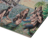 Zeemeermin Antiek Magic Nautische Oceaan Snijplank (Hoek)