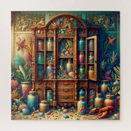 Zeemeermin Apotheek van de Diepte Legpuzzel (Verticaal)